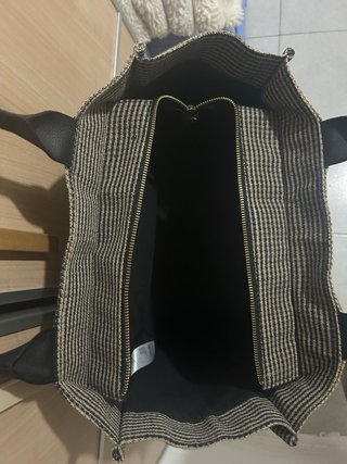 Bolso SYSTEMACTION beige y negro