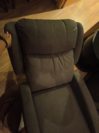 Sillón relax reclinable marrón
