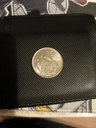 Moneda 25 Pesetas España 1957