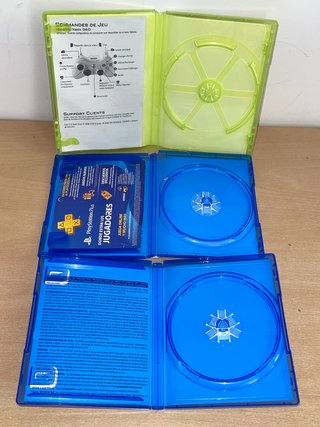Lote 3 Estuches VACIOS PS4 y Microsoft XBOX 360