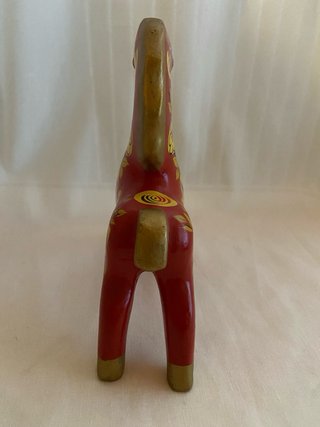 Cavallino Khokhloma URSS Legno Vintage