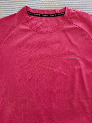 Camiseta Boomerang Manga Corta Rosa