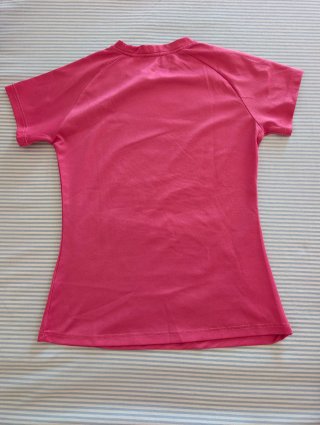 Camiseta Boomerang Manga Corta Rosa