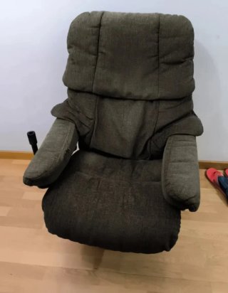 Sillón relax negro reclinable (Envío GRATIS)