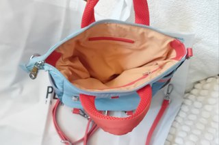 Bolso Pepe Moll azul y naranja sin estrenar