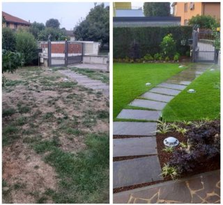 Césped artificial y jardinería