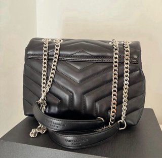 Bolso YSL Loulou Negro Pequeño