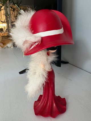 Figura Betty Boop Vestido Rojo