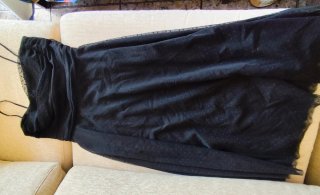 Vestido negro tirantes fiesta