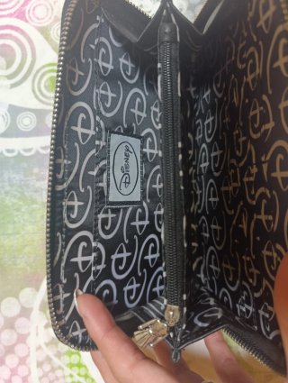 Cartera Mickey Disney Negra y Roja