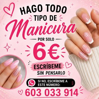 Manicura por 6€