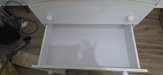 Cómoda cambiador infantil blanca