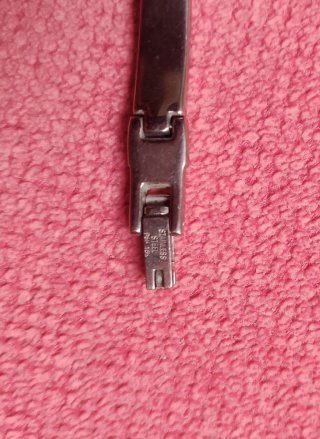 Pulsera Acero Baño Oro 18k