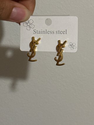 Pendientes Acero Inoxidable Dorados