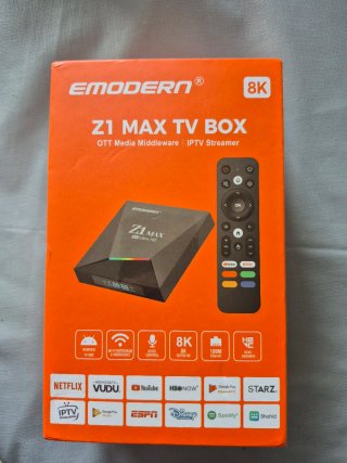 Android TV Box Emodren Z1 MAX 8K