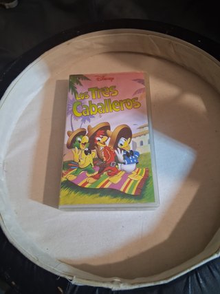 Los Tres Caballeros Disney VHS Español
