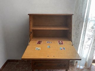 Buró clásico madera escritorio abatible