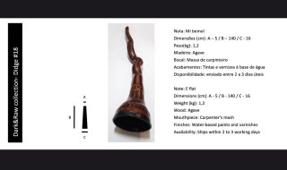 Didgeridoo de Agave em Mi bemol