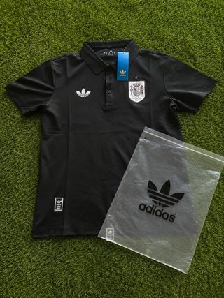 Polo Adidas Spagna Uomo Nero