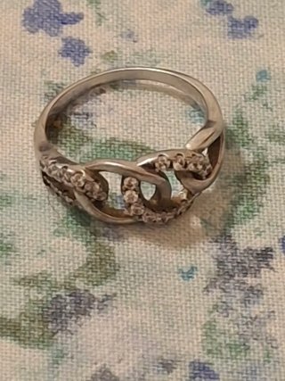 Anello Argento 925 Zirconi