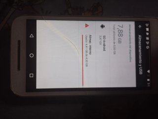 Movil Motorola Blanco para piezas.