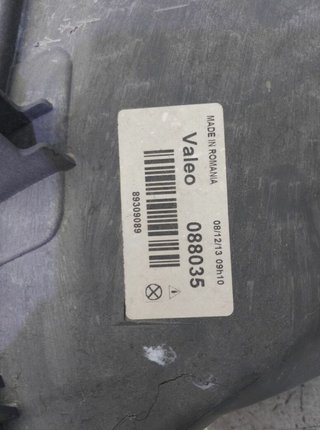 2910911 faro derecho 89309089 peugeot 307 cc (s2)