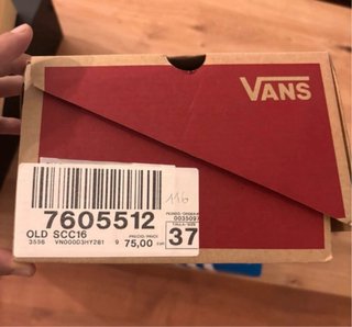 Zapatillas Vans Old Skool Negras Talla 37