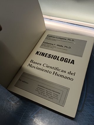 Kinesiologia, bases científicas del movimiento humano