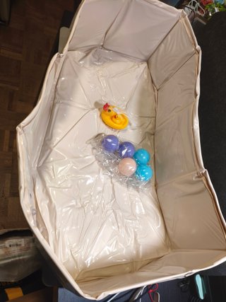 Bañera Bebé Plegable Portátil