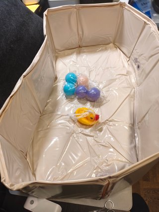 Bañera Bebé Plegable Portátil