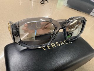 Gafas de sol Versace Medusa Biggie Oro/Gris
