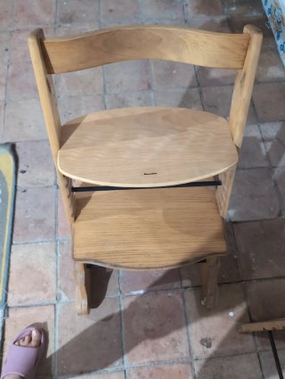 Trona/silla alta madera Trofast