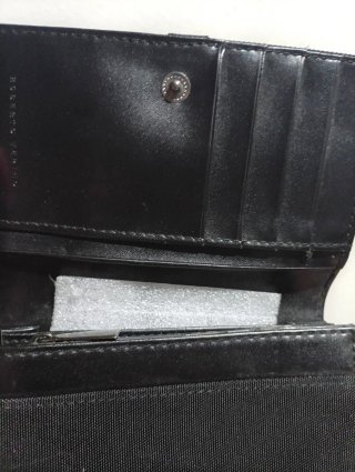 Cartera Monedero Roberto Verino Negra Nueva