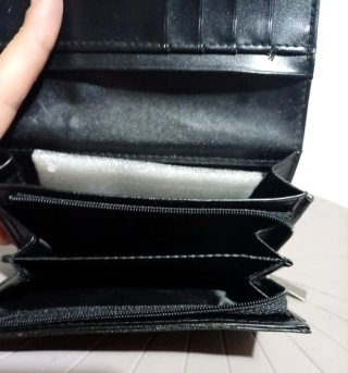 Cartera Monedero Roberto Verino Negra Nueva