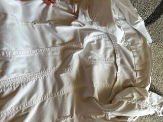 Vestido Chaqueta blanca Stradivarius 2000s
