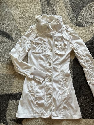 Vestido Chaqueta blanca Stradivarius 2000s