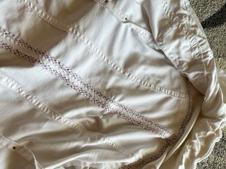 Vestido Chaqueta blanca Stradivarius 2000s