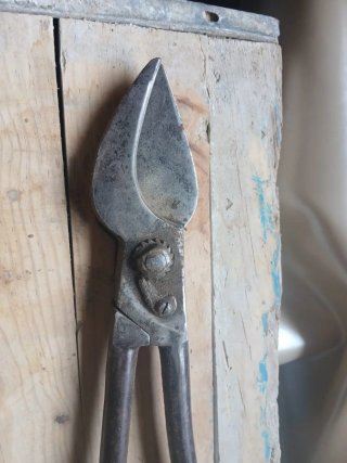 Tijeras de podar y cortasetos vintage