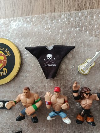 Lote Accesorios y Figuras WWE