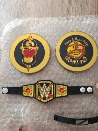 Lote Accesorios y Figuras WWE