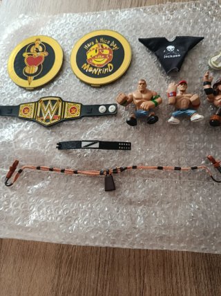 Lote Accesorios y Figuras WWE