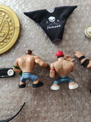Lote Accesorios y Figuras WWE