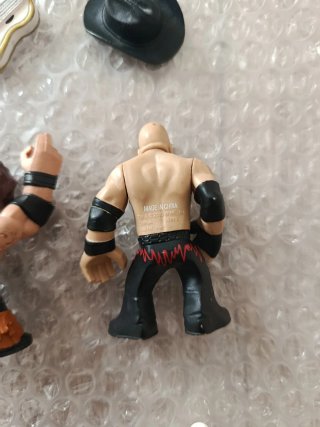 Lote Accesorios y Figuras WWE