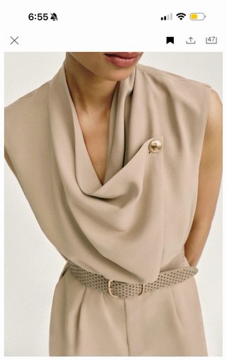 Mono largo beige