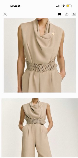 Mono largo beige