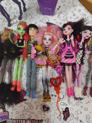 Lote Monster high