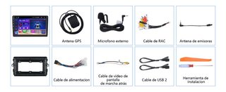 Hexinex Android 13 2+32GB AutoRadio 9'' Toyota