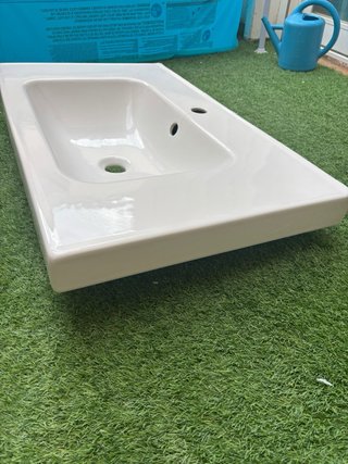 Lavabo Ikea Odensvik 80cm Porcelana Blanca