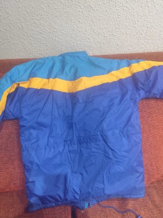 Anorak Nieve Talla L Azul y Amarillo