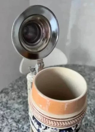 Brocca di birra tedesca artigianale - Ceramica